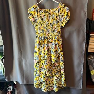 Knitworks Yellow Textured Dress
